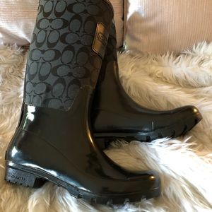✨Coach Rain Boots✨